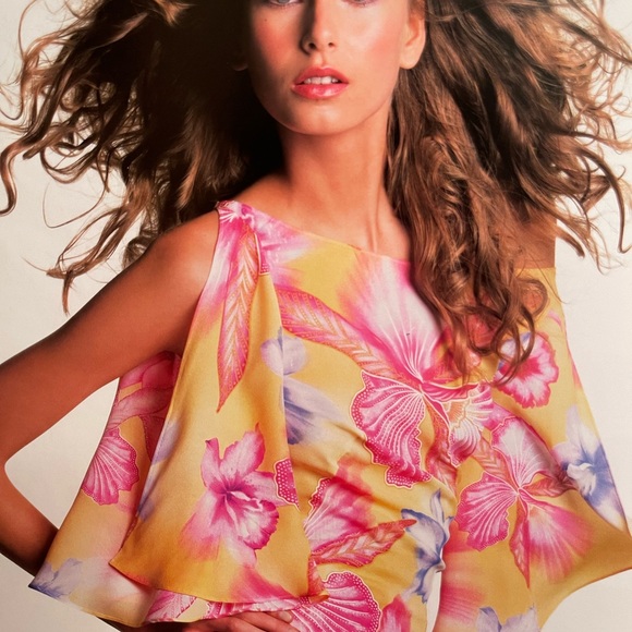 Escada Floral Exquisite Blouse - Picture 1 of 5